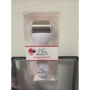 Plum Beauty‎ Cooling Facial Roller Soothes Calms Inflamed Skin Reduces Puffiness